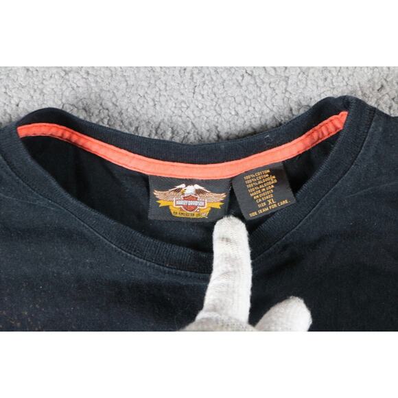Harley Davidson T-Shirt XL Logo Shirt 100 Years of Great Motorcycles Vintage - Picture 3 of 11